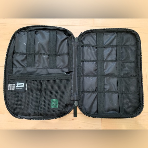 Cable Organizer Zipper Travel Case for Tech/Electronics - Picture 3 of 5